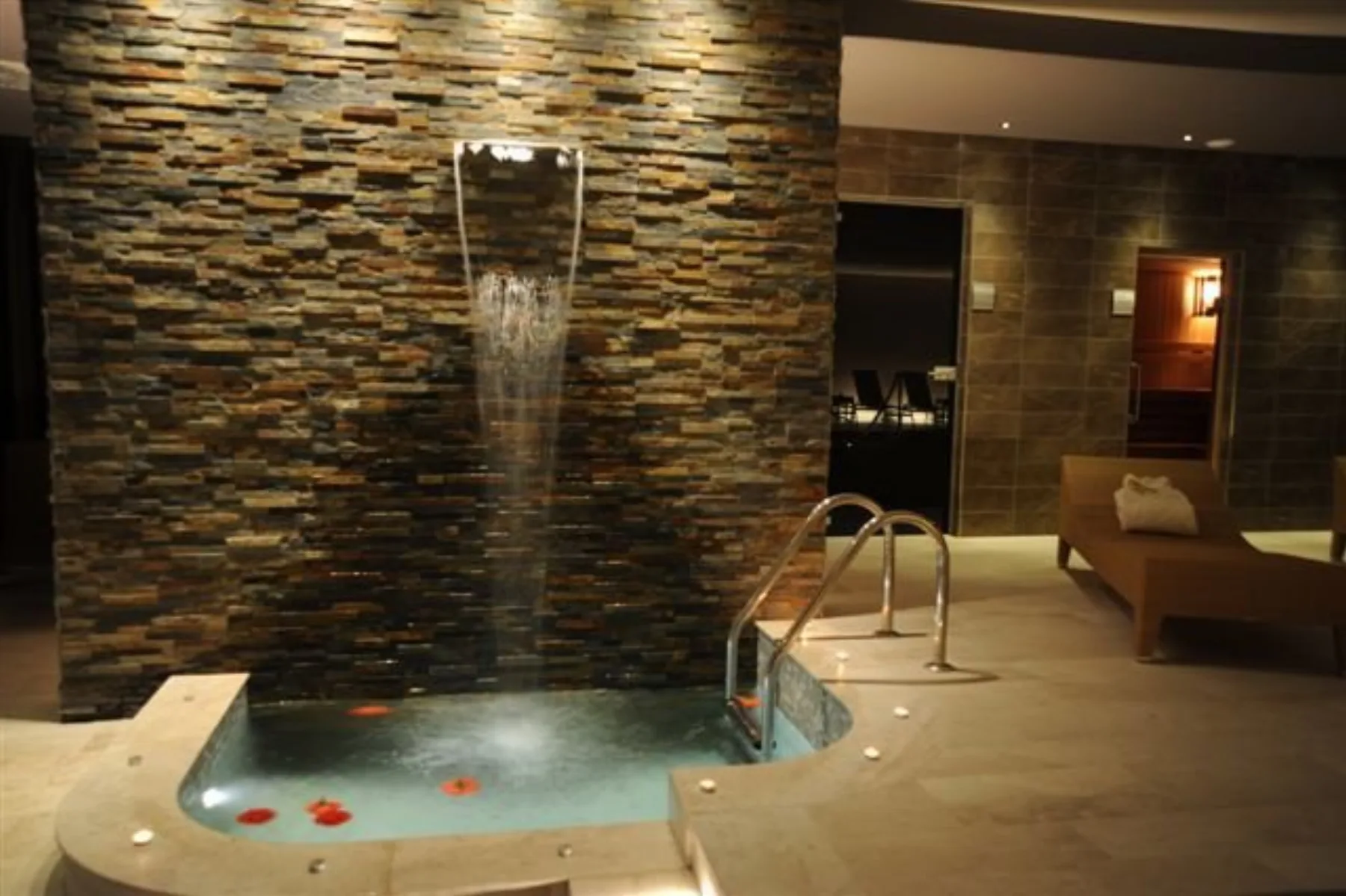 Cascata d’acqua per area wellness