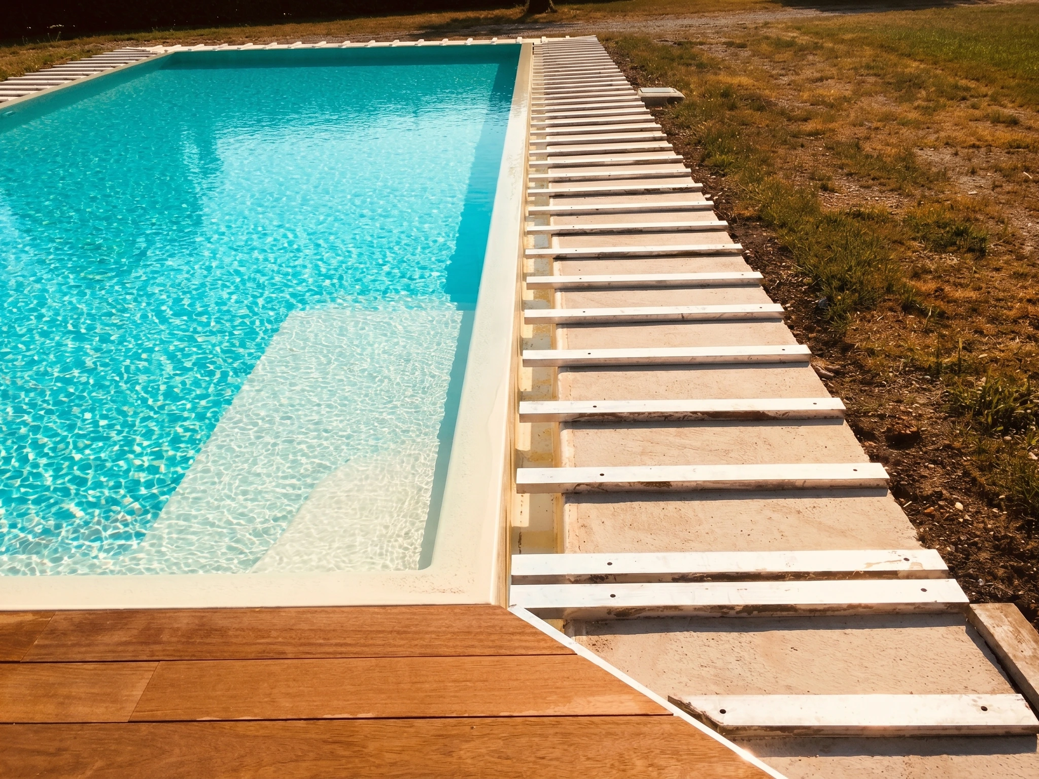 copertura piscina binari
