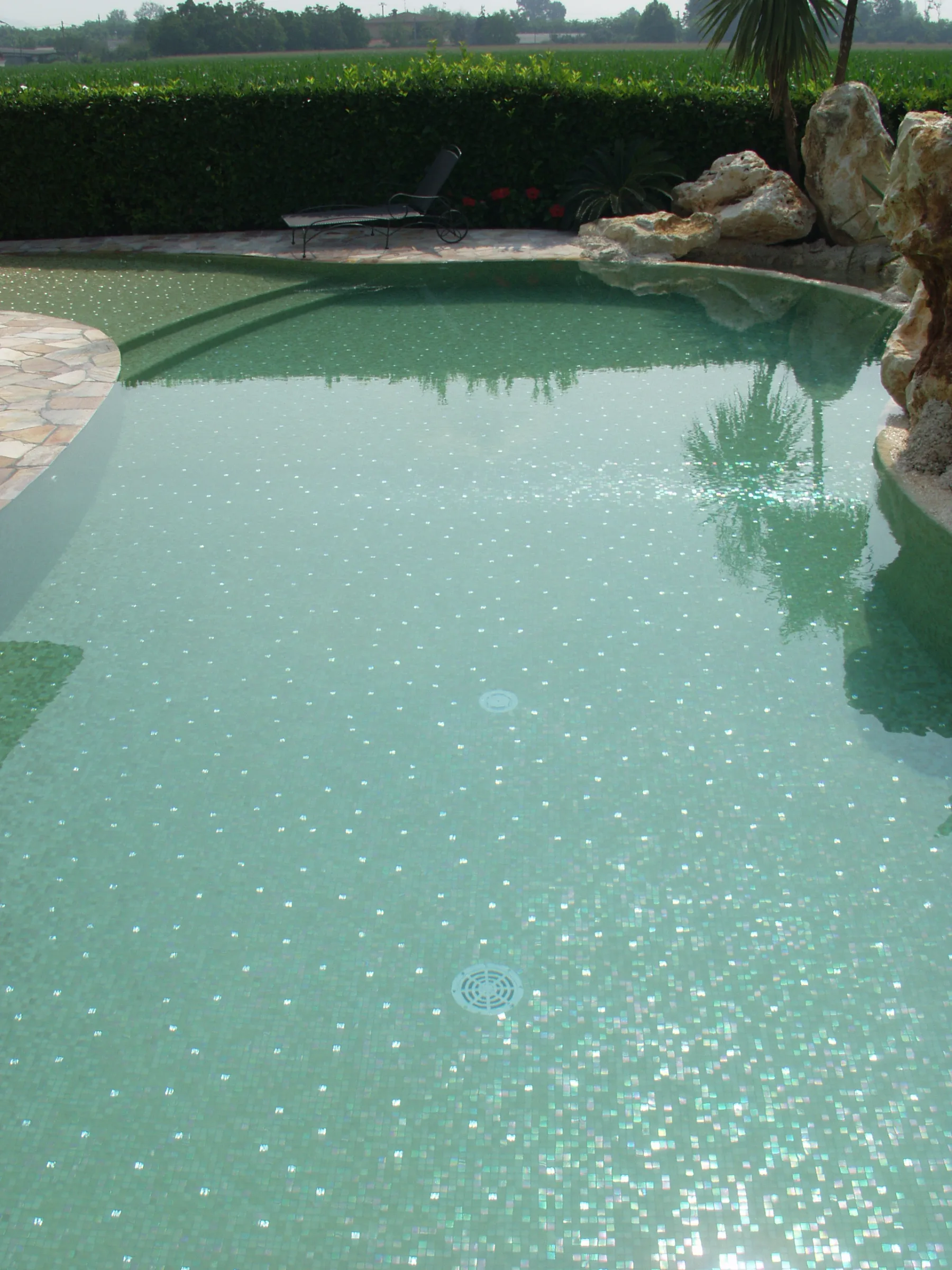 piscina bacino verde