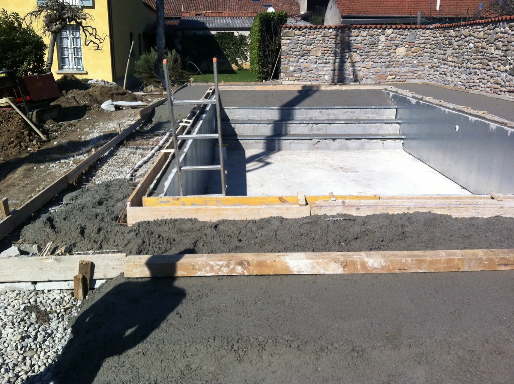 realizzazione struttura piscina